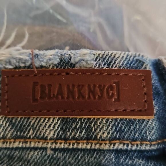 BLANK NYC The Reeve Cut-Off Denim Short Cruise Control 26 - Picture 4 of 11